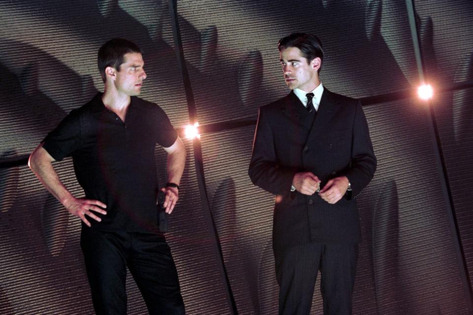 Minority report (2002)L-R: Tom Cruise and Colin Farrell
