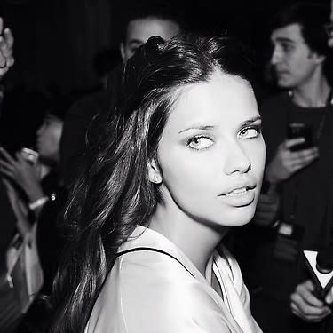 According to Twitter, Adriana Lima opened the fashion show. See more: The algorithm to finding a bra that fits