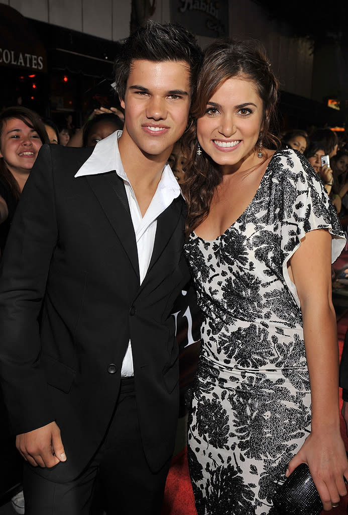 Twilight LA Premiere 2008 Taylor Lautner Nikki Reed