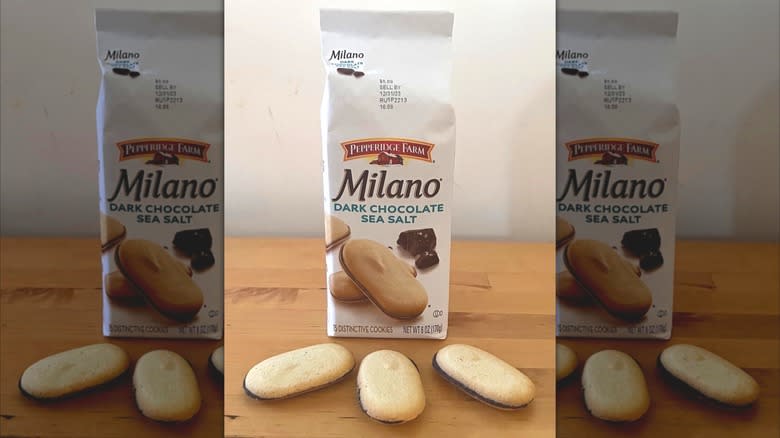 Dark Chocolate Sea Salt Milanos