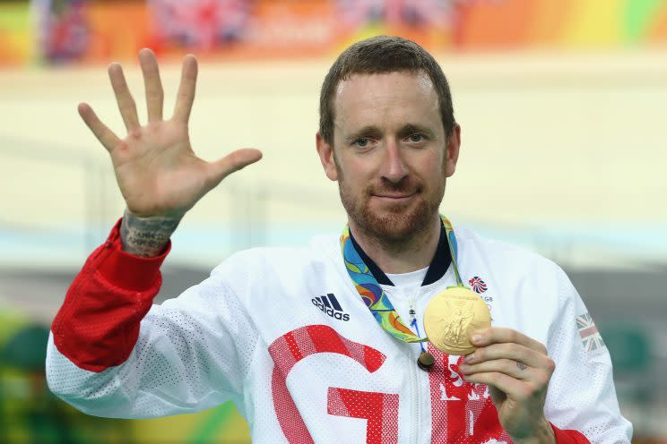 <p>The Rio Olympics earlier this year saw Wiggins back on the track and win his fifth Olympic gold (and his eighth overall) with another victory in the team pursuit.</p>