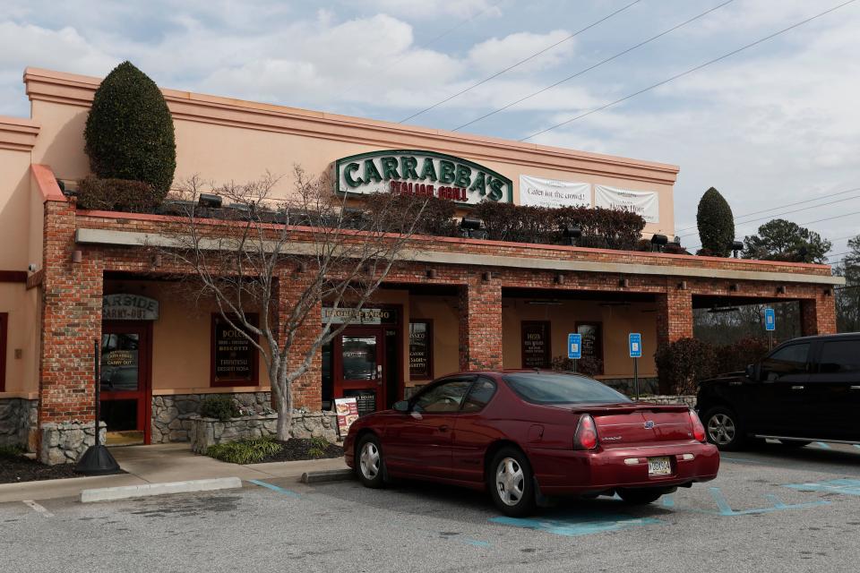Carrabba's Italian Grill in Athens, Ga., on Wednesday, Feb. 28, 2024.