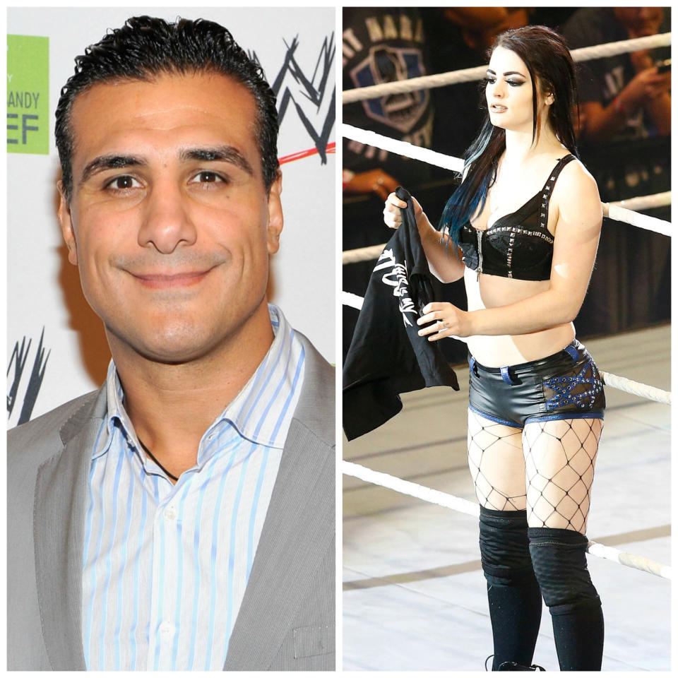 Albert Del Rio and Paige