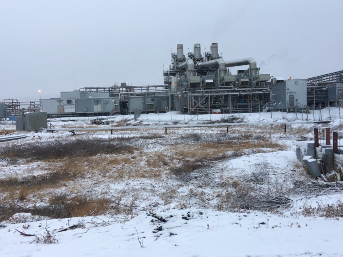 Imperial Oil's processing facility in Norman Wells. (Katie Toth/CBC - image credit)