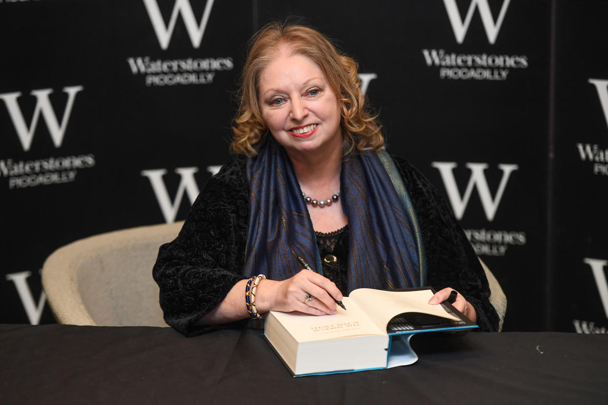  Hilary Mantel is seen at a book signing for her new book 'The Mirror & the Light' at Waterstones Piccadilly on March 4, 2020. (Peter Summers/Getty Images)