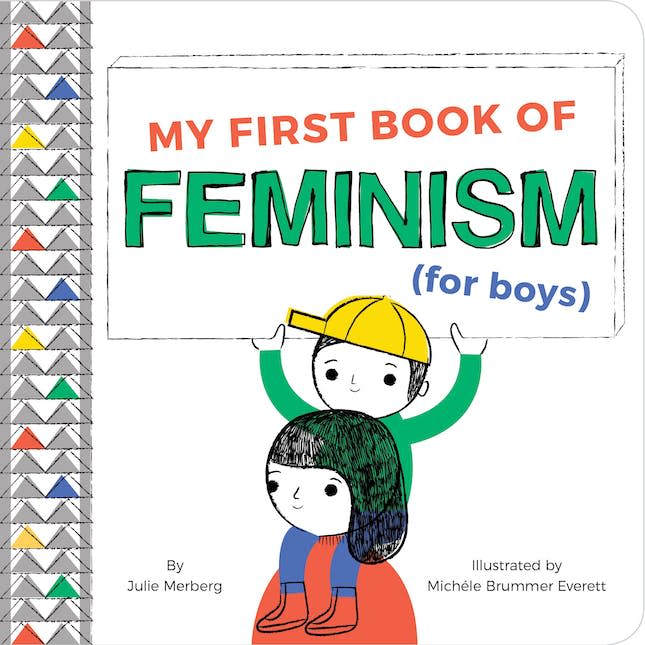 Book cover for My First Book of Feminism (For Boys)