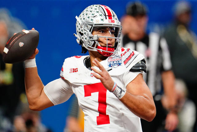 Colts Select Ohio State QB C.J. Stroud in ESPN 2023 NFL Mock Draft -  Stampede Blue