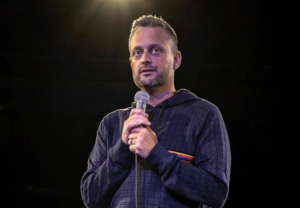 Nate Bargatze, pictured here, will perform at Amalie Arena on Dec. 9.