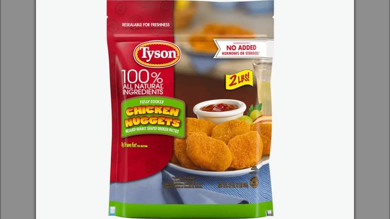 Tyson all natural chicken nuggets