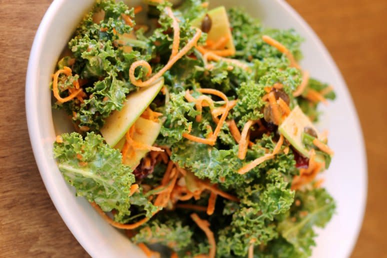 Raw Harvest Kale Salad