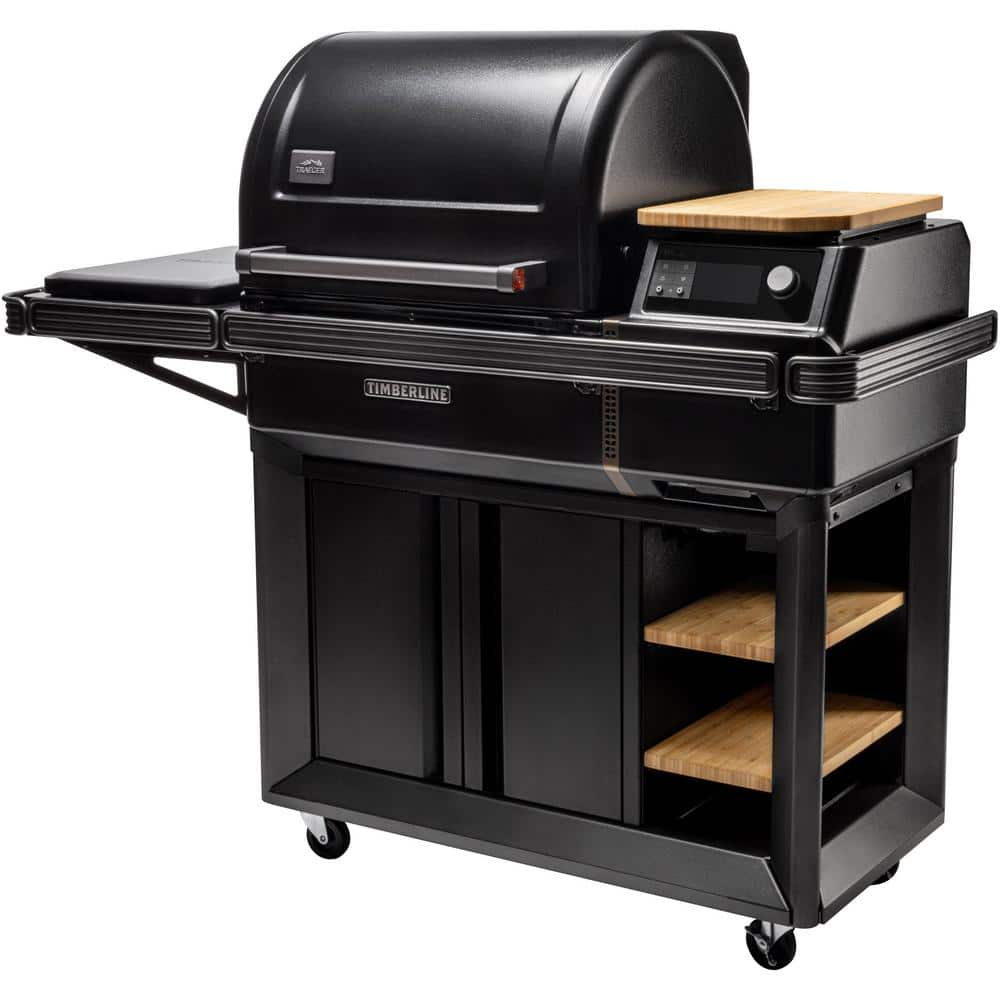 <p><a href="https://go.redirectingat.com?id=74968X1596630&url=https%3A%2F%2Fwww.homedepot.com%2Fp%2FTraeger-Timberline-Wood-Pellet-Grill-TBB86RLG%2F318112101&sref=https%3A%2F%2Fwww.menshealth.com%2Ftechnology-gear%2Fg43738556%2Fbest-traeger-grills%2F" rel="nofollow noopener" target="_blank" data-ylk="slk:Shop Now;elm:context_link;itc:0;sec:content-canvas" class="link rapid-noclick-resp">Shop Now</a></p><p>Timberline Wood Pellet Grill</p><p>$3299.95</p><p>homedepot.com</p><span class="copyright">Courtesy of Retailer</span>