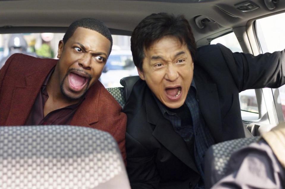 Chris Tucker and Jackie Chan in Rush Hour | New Line/Kobal/REX/Shutterstock