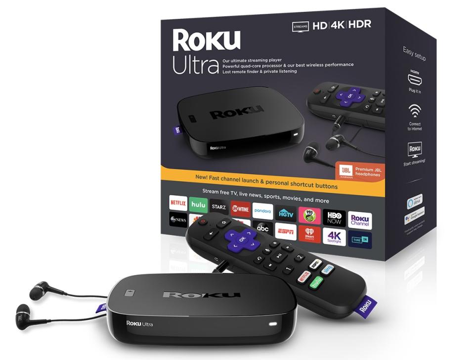 The Roku Ultra is the company's top-of-the-line streaming box. (Image: Roku)