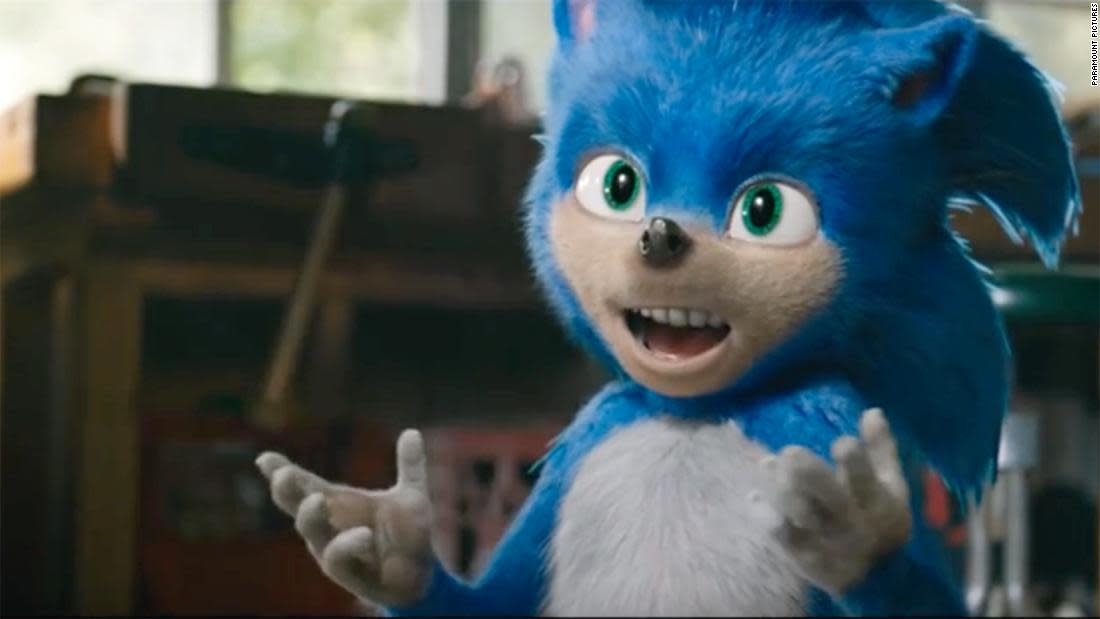 Sonic. And his teeth (Credit: Paramount)