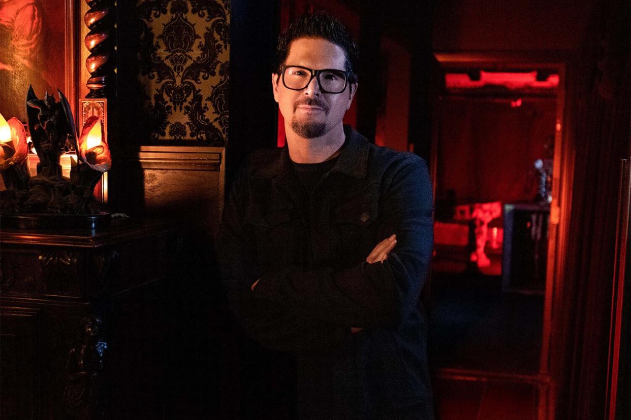 Zak Bagans (pictured) collaborates with acclaimed director, Eli Roth, on the terrifying new Halloween special, THE HAUNTED MUSEUM: 3 RING INFERNO.