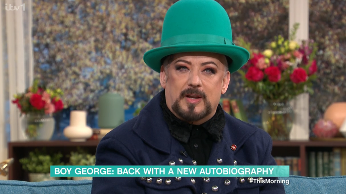 Boy George said he didn't enjoy the jungle at the time. (ITV screengrab)