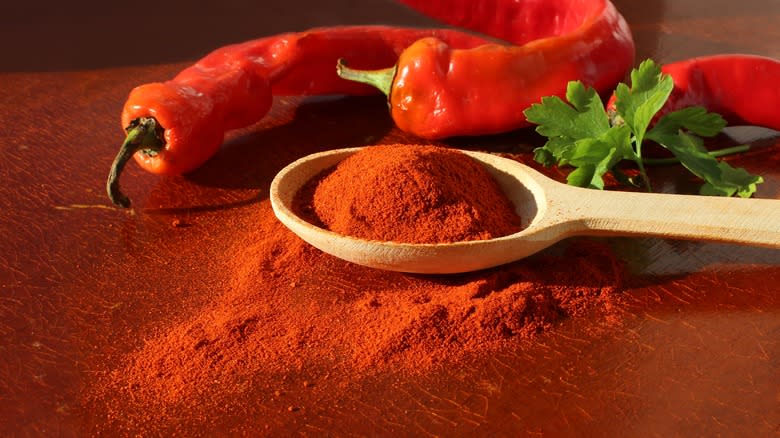 Paprika with peppers
