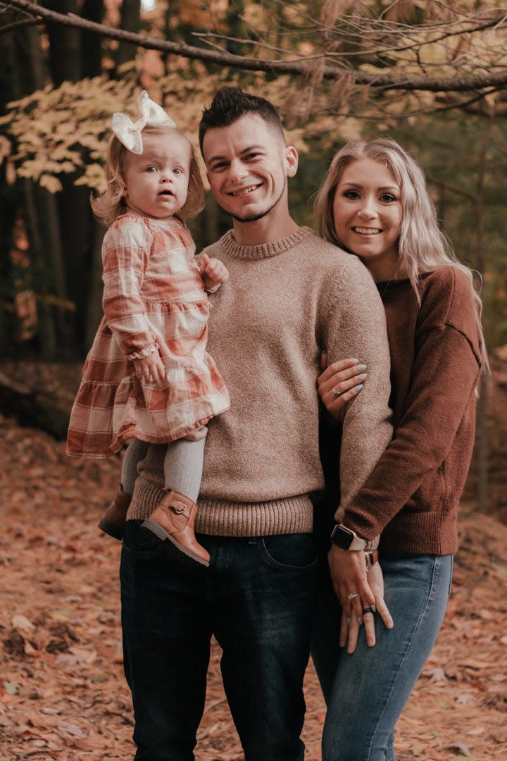 Cody, Kendra and their daughter Hudson, the last two years have been filled with countless visits to the doctor and to the hospital. In January 2023, Cody will donate one of his kidneys to Hudson.