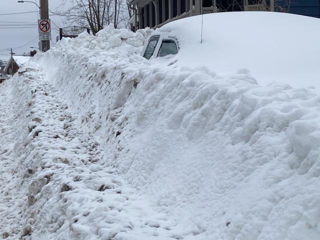 Towering snow piles could lead to very expensive problems you didn