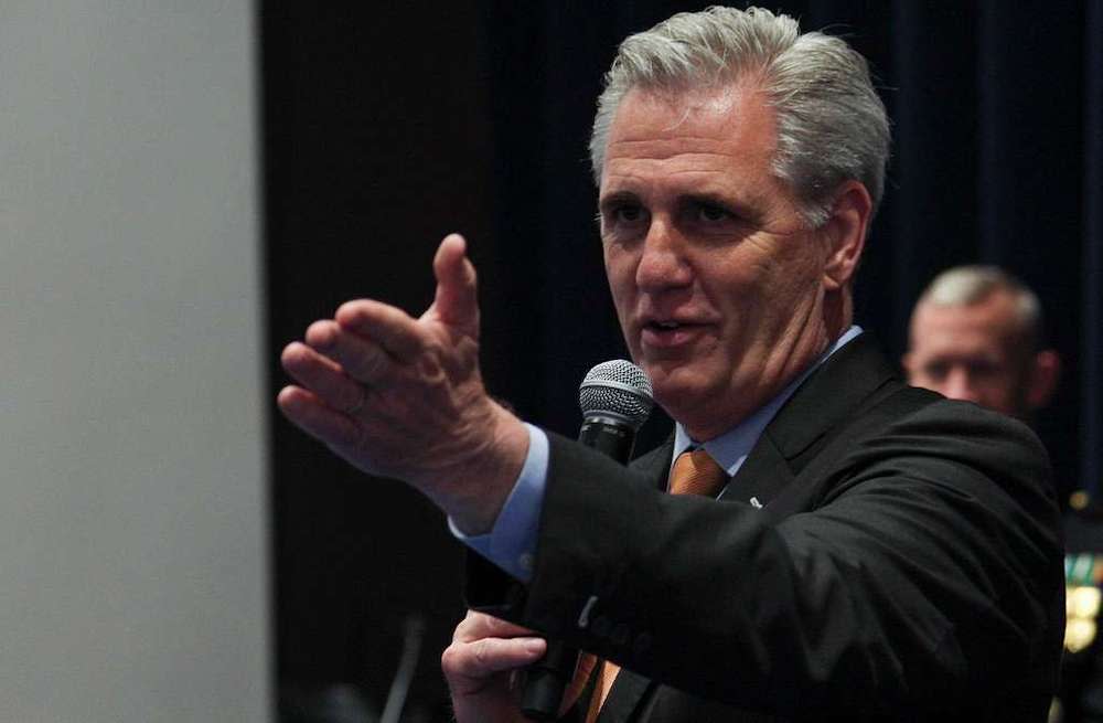 Speaker Kevin McCarthy (R-CA) led the GOP-controlled House's passage of the 'Limit, Save and Grow Act of 2023.' (Photo: Public Domain) 