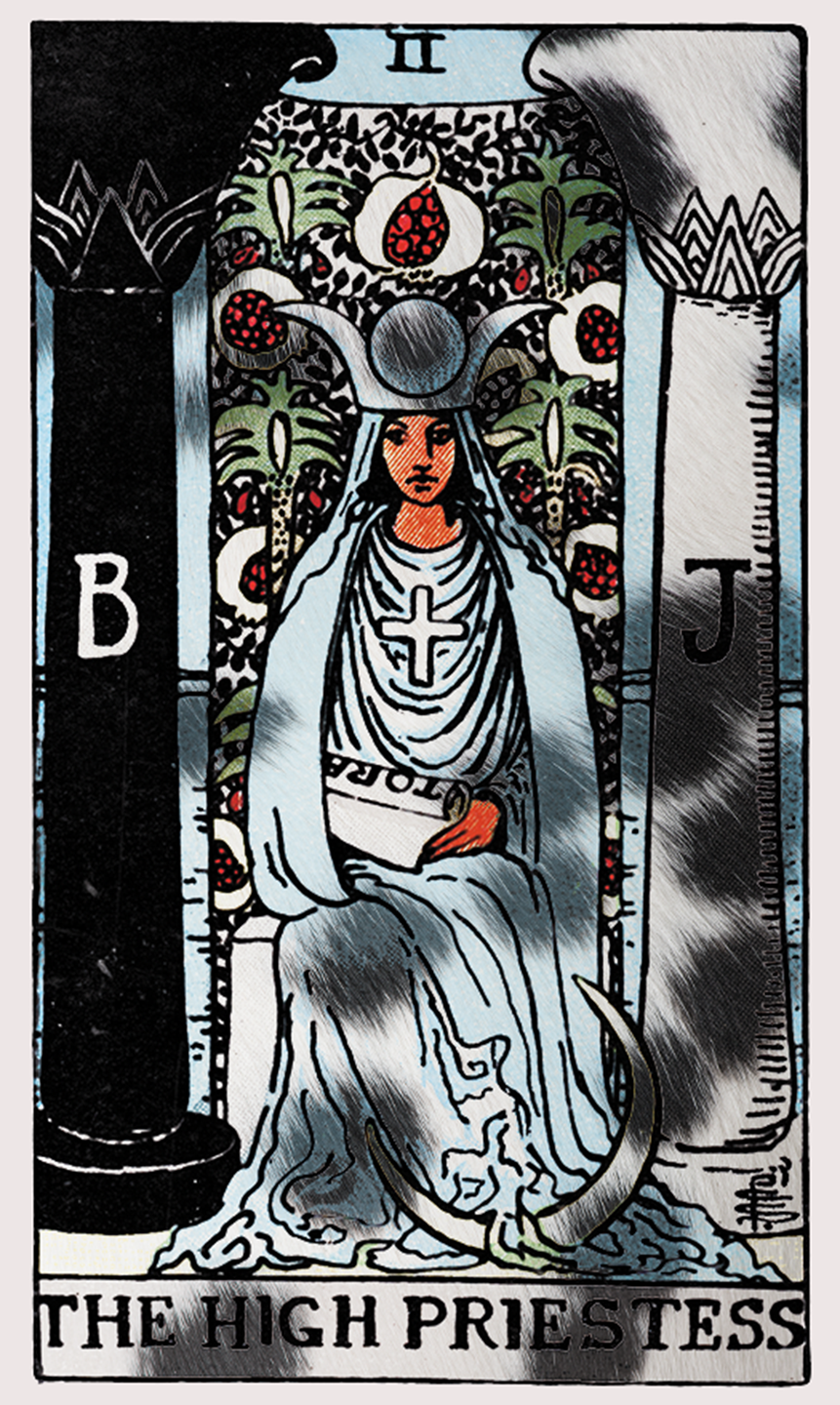 the high priestess tarot card