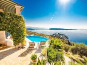 <p>Villa Orlaya, described by owners as 'heaven on earth', is a short leisurely stroll from the well-kept beach. When you've finished exploring the sandy shores, head back to the villa to make the most of its stunning swimming pool, three <a href="https://www.housebeautiful.com/uk/decorate/bedroom/g39982502/green-bedroom-ideas/" rel="nofollow noopener" target="_blank" data-ylk="slk:bedrooms;elm:context_link;itc:0;sec:content-canvas" class="link ">bedrooms</a>, private patio area and beautiful BBQ area. </p><p>This villa is available to rent via <a href="https://www.vrbo.com/8134709ha" rel="nofollow noopener" target="_blank" data-ylk="slk:Vrbo;elm:context_link;itc:0;sec:content-canvas" class="link ">Vrbo</a> for £202 per night. </p><p><a class="link " href="https://www.vrbo.com/8134709ha" rel="nofollow noopener" target="_blank" data-ylk="slk:BOOK NOW;elm:context_link;itc:0;sec:content-canvas">BOOK NOW</a><br></p>