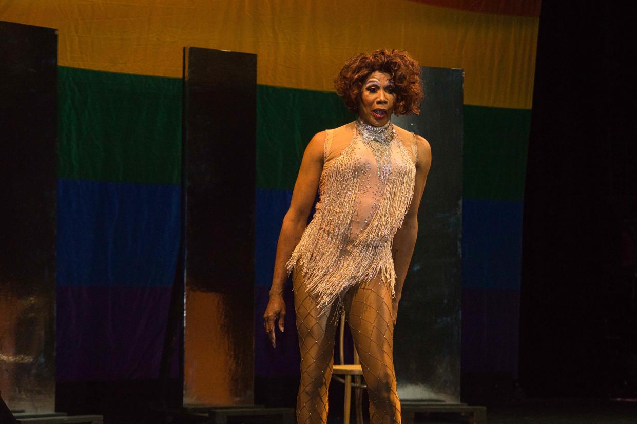 Kevin Gilmore, of Langhorne, competed in and won last year's Pride Pageant as drag queen, Phoebe Manntrappe.