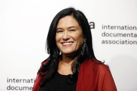 Director Barbara Kopple poses at the International Documentary Association's 2014 IDA Documentary Awards in Los Angeles, December 5, 2014. REUTERS/Danny Moloshok