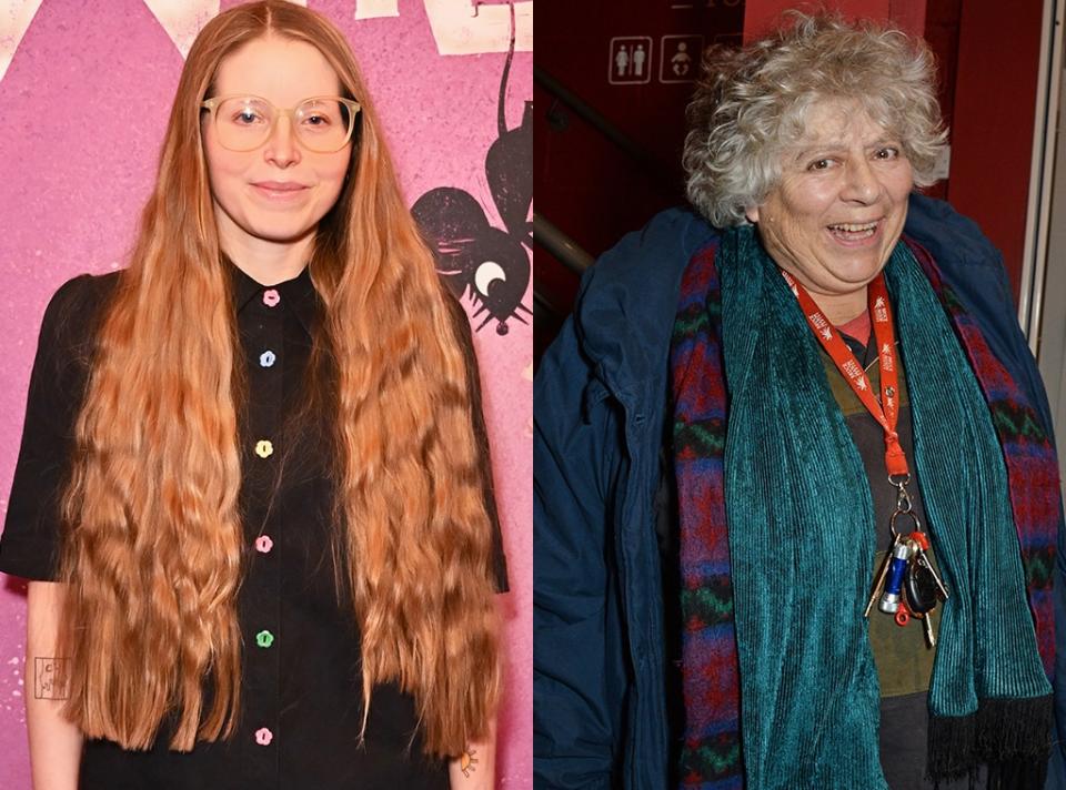 Jessie Cave, Miriam Margolyes