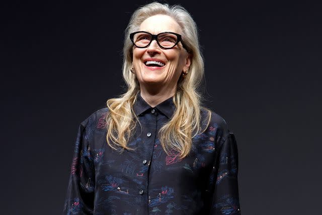 <p>Sebastien Nogier - Pool/Getty</p> Meryl Streep