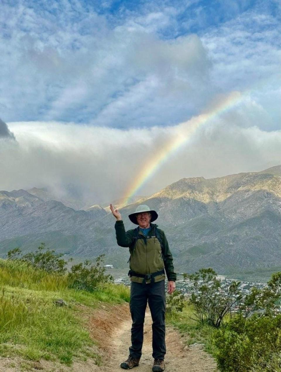 Andy Hollinger's friends remember him for his love of nature and hiking.