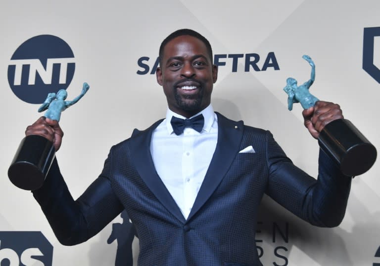 Actor Sterling K. Brown told AFP the Time's Up movement had "made me realize there are some things that I had not registered -- things that might be funny for you might not be for others."