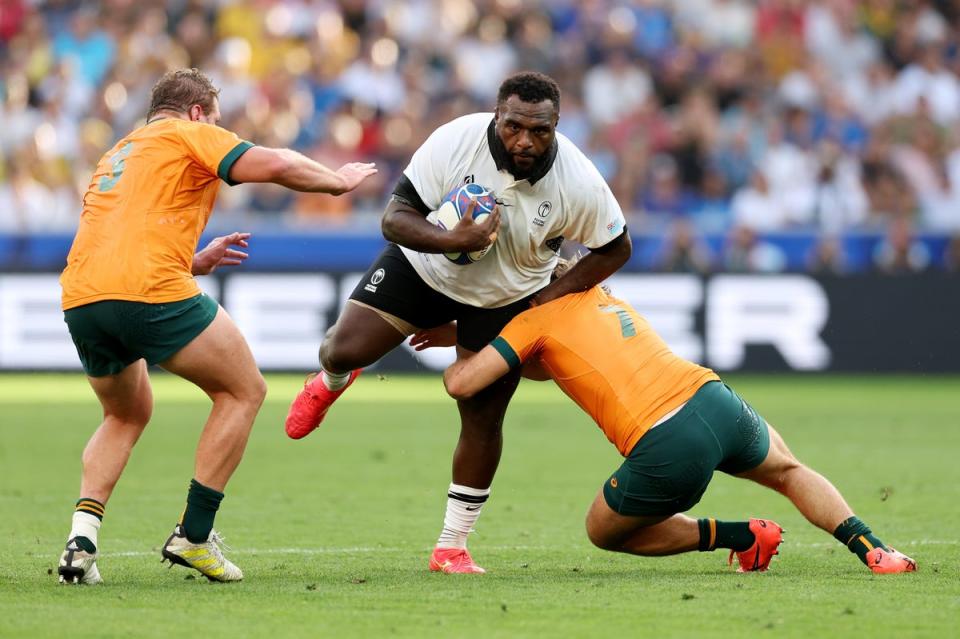 Fiji prop Luke Tagi (Getty Images)