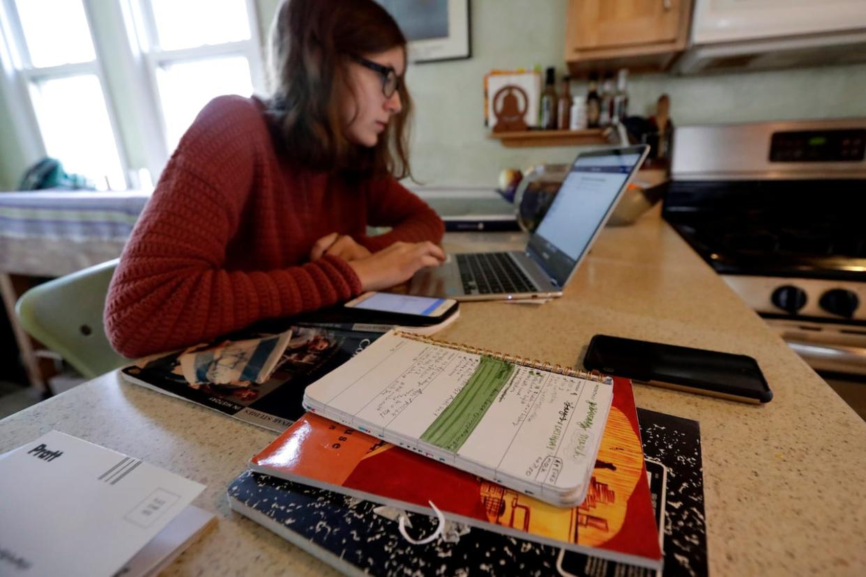 Nova Scotia's new independent online learning program is open year-round and students can work on their own time, at their own pace. (Nam Y. Huh/Associated Press - image credit)