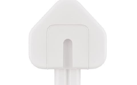 The recalled two-part adapter, which was sold between 2003 and 2010 - Credit: Apple