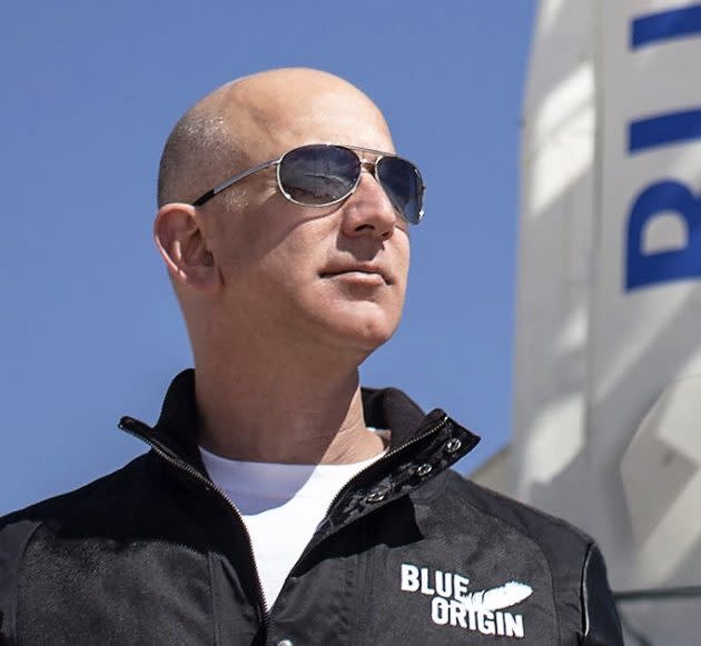 Bezos at Blue Origin