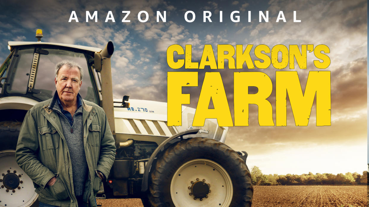 'Clarkson's Farm' explores the 'Grand Tour' presenter's journey into the world of agriculture. (Amazon)