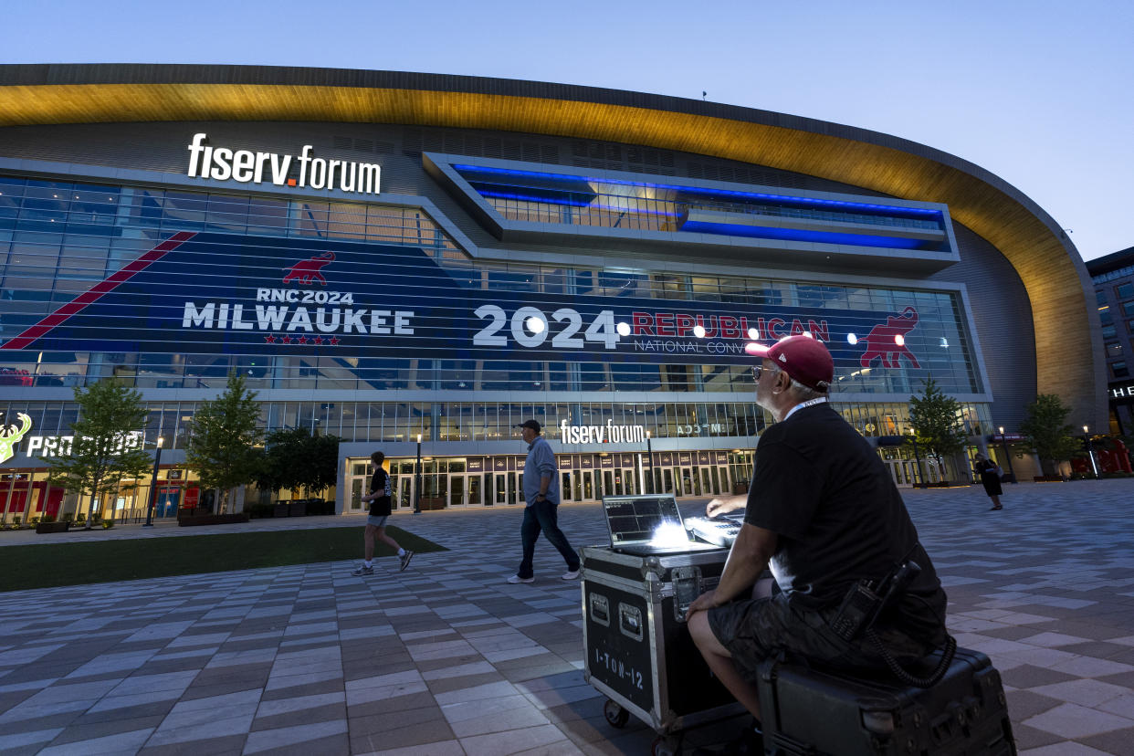 The site of the 2024 Republican National Convention in Milwaukee