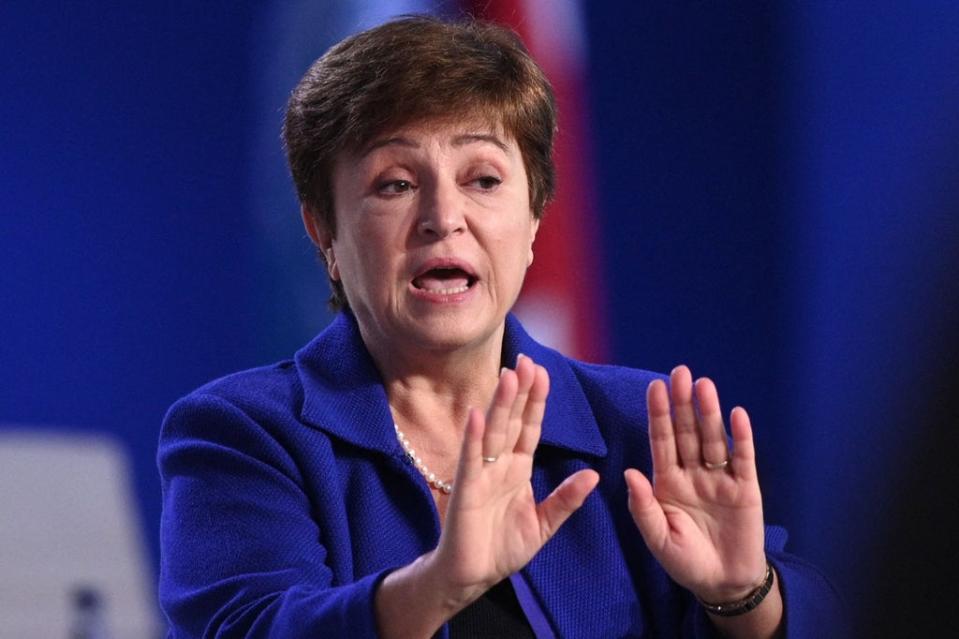 IMF managing director Kristalina Georgieva (AFP via Getty Images)