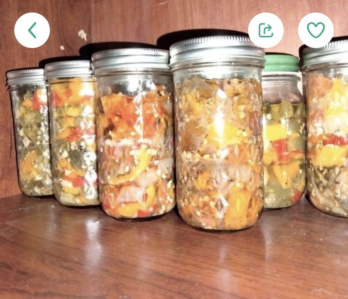 peppers in jars from offerup