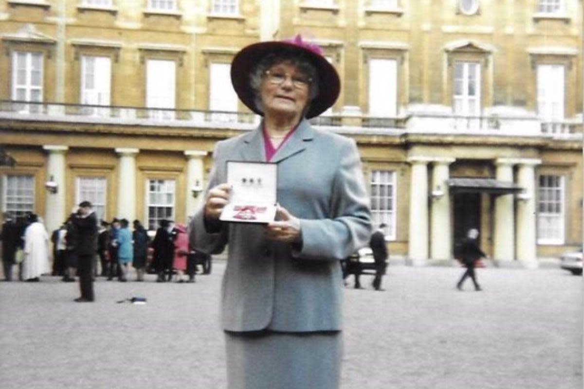 Mary Ashcroft received an MBE in 2000 <i>(Image: Supplied)</i>