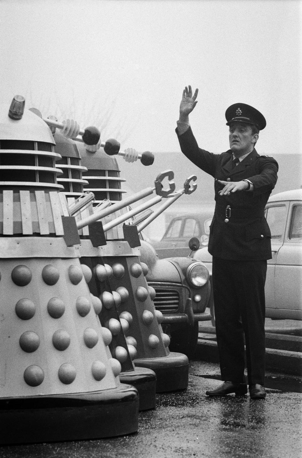 Bernard Cribbins appeared as a policeman in Daleks Invade Earth - Sidey, Arthur 