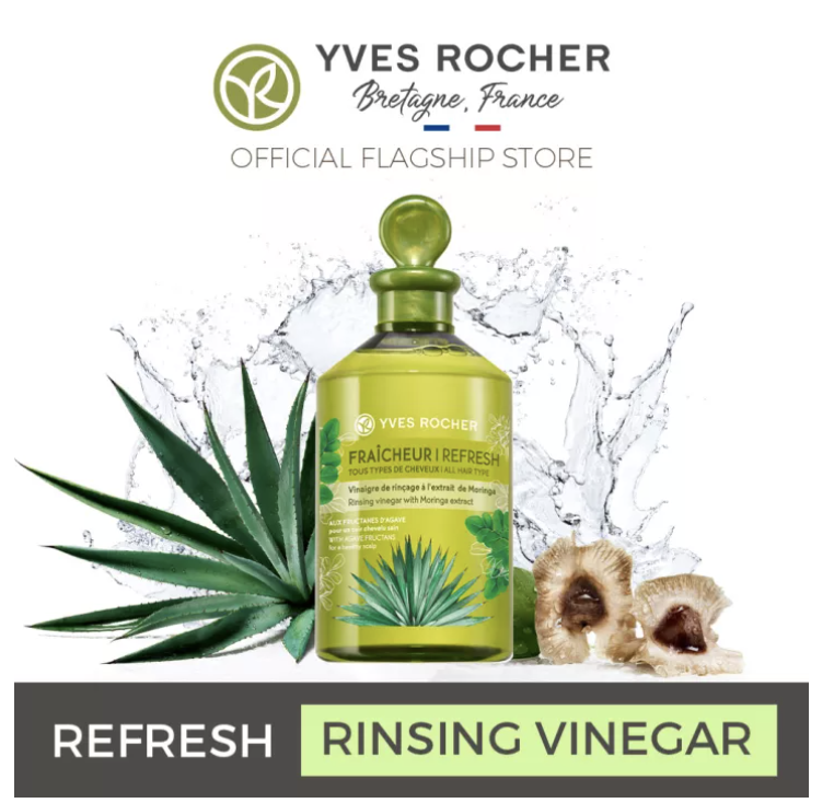 Yves Rocher Hair Rinsing Vinegar Detox 150ml. PHOTO: Lazada