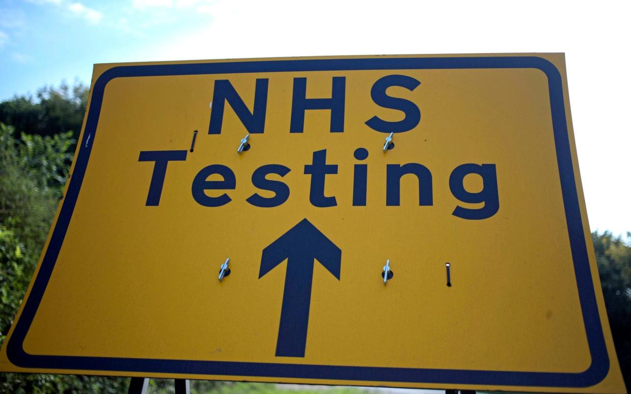 Testing will be expanded to all frontline health and social care staff, care home visitors, hospital patients and students returning home for Christmas - PA