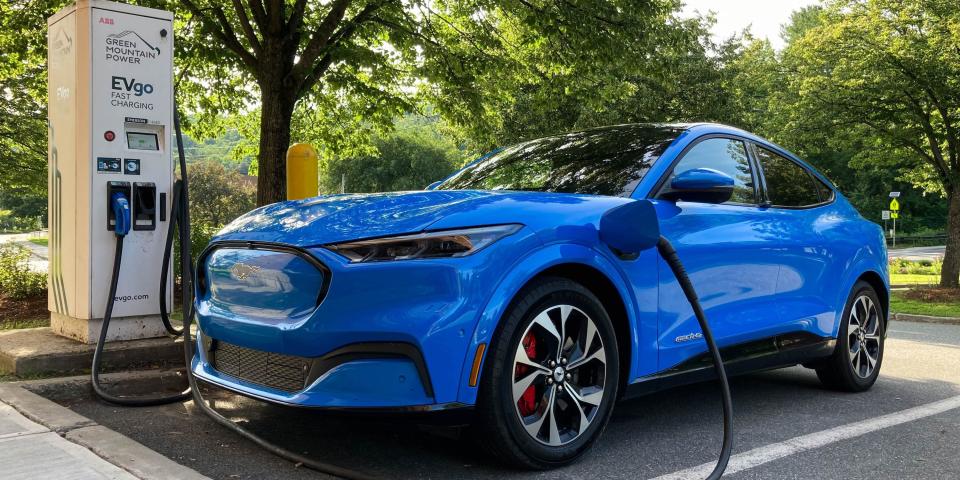 2021 Ford Mustang Mach-E.