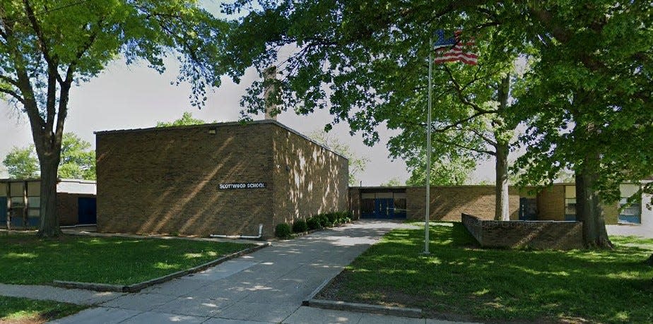 Columbus City school board on Tuesday approved a $2.54-million contract with Johnson-Laux Construction Ohio LLC of Cleveland to renovate Scottwood Elementary School, 3392 Scottwood Rd., on the East Side, seen here in a 2019 photo. The board also approved a $506,520 contract to have Sightlines LLC perform an assessment on the condition of all of the district's 113 buildings to help district officials decide which should be repaired and which ones should be closed.