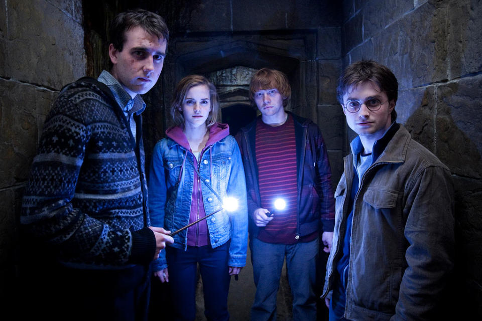 3. <a href="http://movies.yahoo.com/movie/harry-potter-and-the-deathly-hallows-part-2/" data-ylk="slk:HARRY POTTER AND THE DEATHLY HALLOWS PART 2;elm:context_link;itc:0;sec:content-canvas" class="link ">HARRY POTTER AND THE DEATHLY HALLOWS PART 2 </a>(2011)<br>Domestic Box Office: $381,000,000<br>Worldwide Box Office: $1,328,100,000