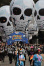 <p>CIUDAD DE MÉXICO Traditions/Tradiciones-Día de Muertos.- Aspectos del Desfile del Día de Muertos, 28 de octubre de 2017. Foto: Agencia EL UNIVERSAL/Juan Carlos Reyes/JMA </p>