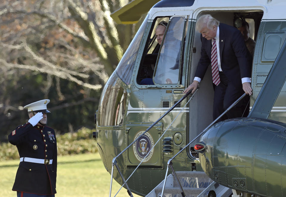 Donald Trump Marine One