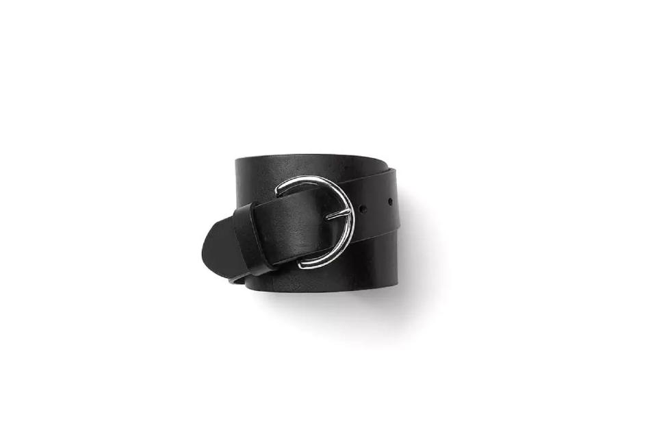 Gap Leather Contour Belt